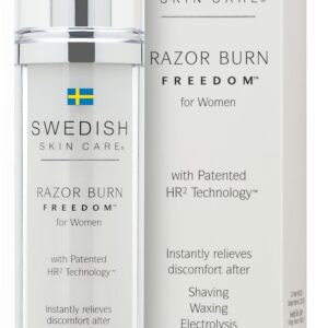 RAZOR BURN FREEDOM® For Women With Patented HR² Technology